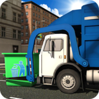 Road Garbage Dump Truck Driver游戏图标