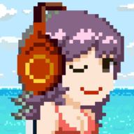 海滩节奏图标