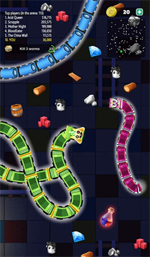 蛇火车竞技场（Choo Train io: Slither Zone）手游图3