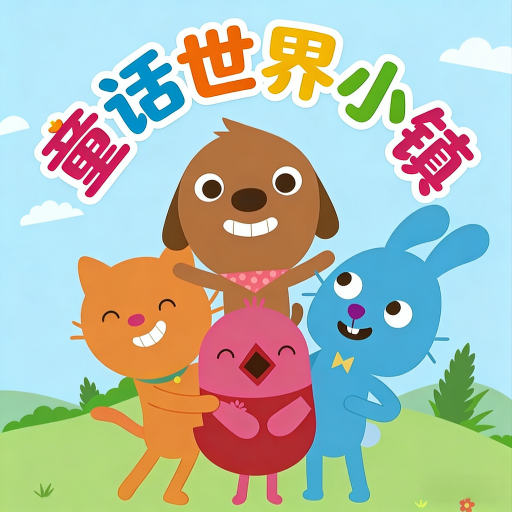 童话世界小镇游戏图标