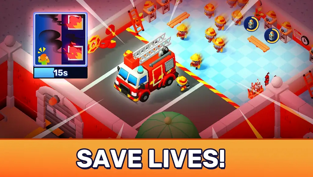 闲置火灾救援（Idle Fire Rescue）游戏