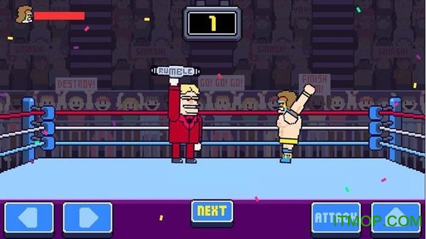 吵闹的摔跤（Wrestling）游戏图1