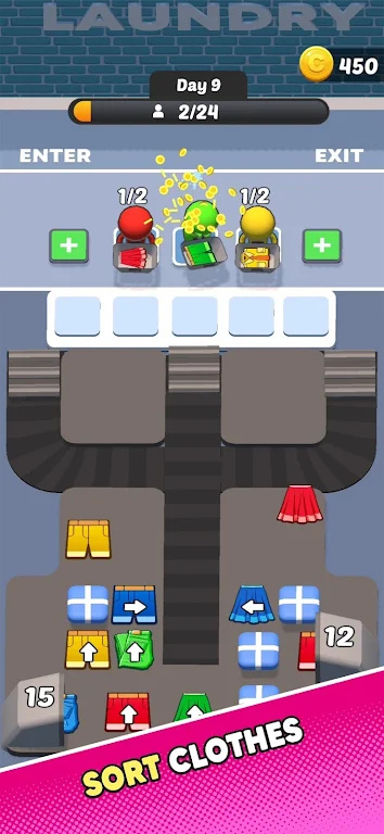 Laundry Delivery游戏图2