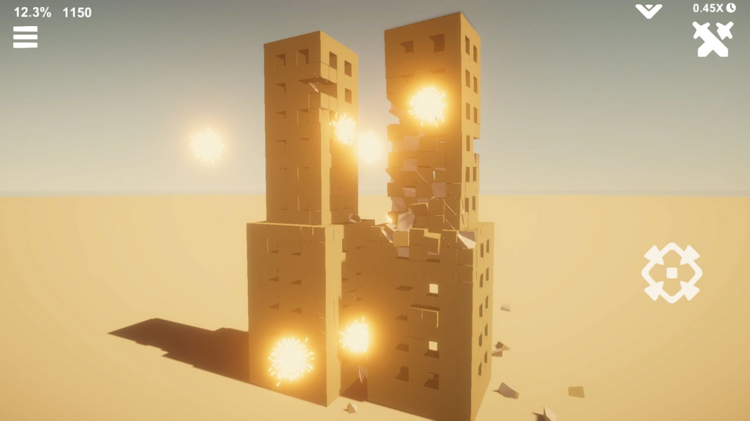 沙漠破坏沙盒模拟（Demolition Desert）手游图1