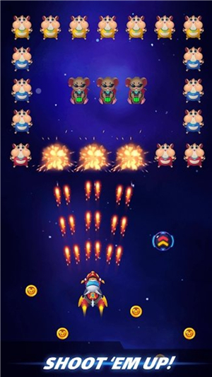 Cat Invaders游戏图2