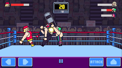 吵闹的摔跤（Wrestling）游戏图2