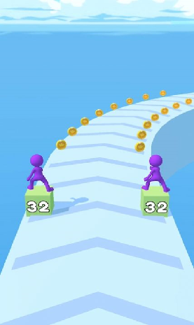 Merge Stack Run游戏