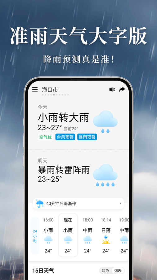 准雨天气图3