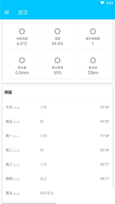 凡宇天气图1