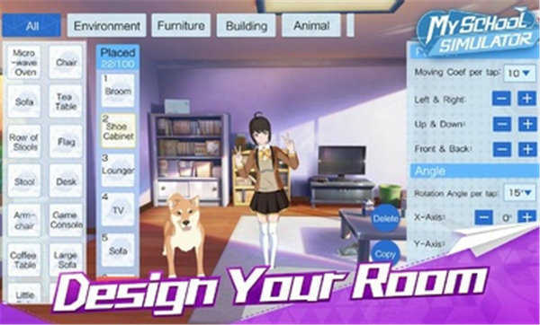 青春校园模拟器国际版MySchoolSimulator0.1.173559图3