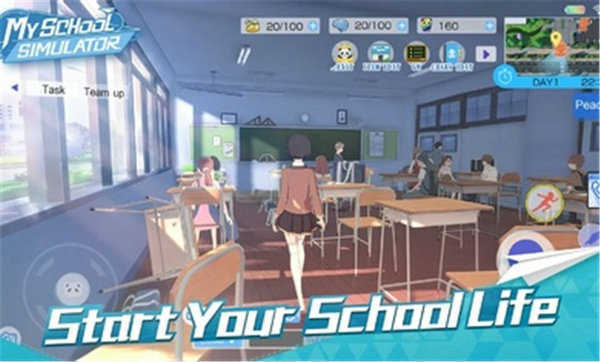 青春校园模拟器国际版MySchoolSimulator0.1.173559图2