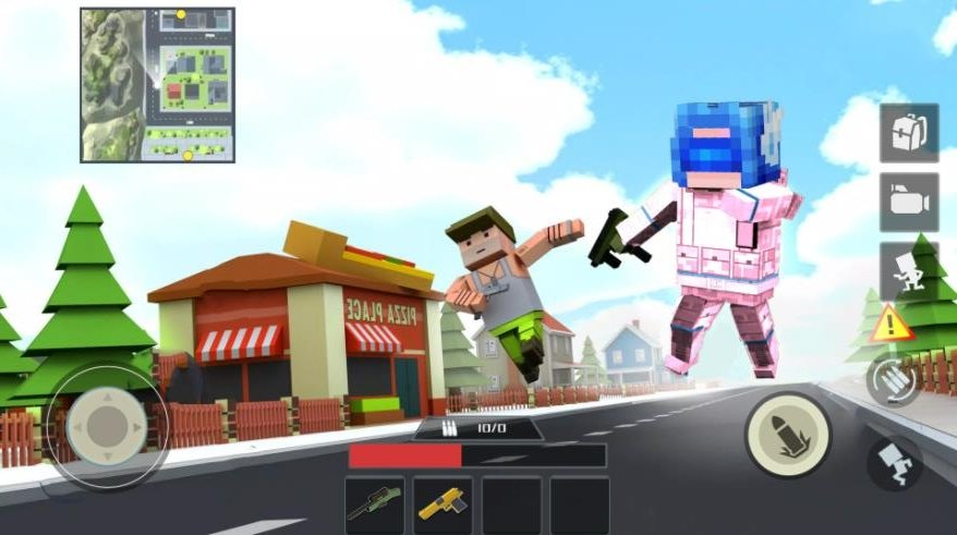 跳伞吃鸡生存截图4