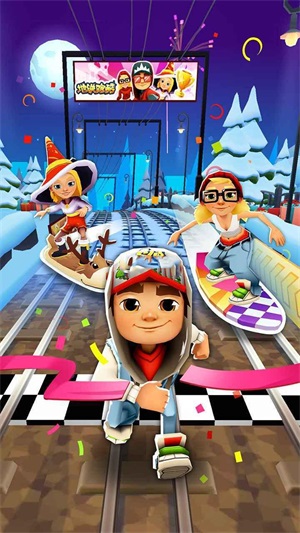 地铁跑酷国际服雪地版SUBWAYSURF