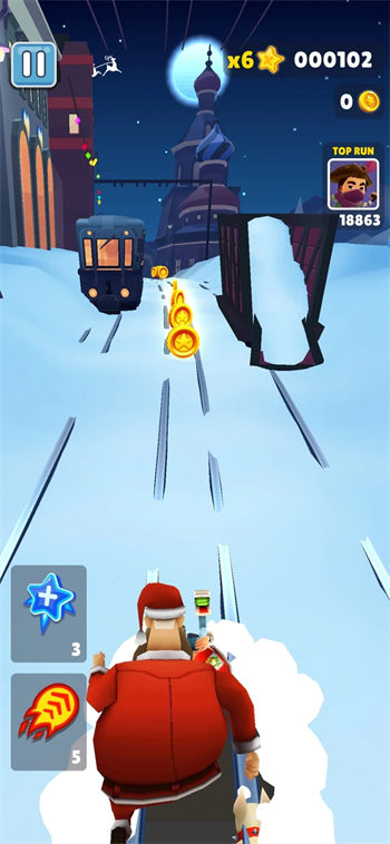 subwaysurf双旦魔改版图1