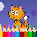为猫上色Coloring CatFunnyKitty