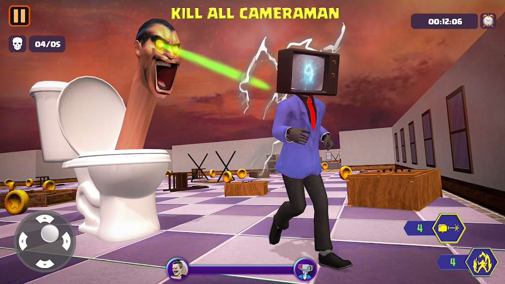 Real Skibd War: Toilet Monster