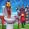 Real Skibd War: Toilet Monster
