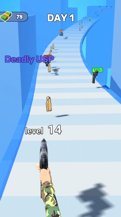机关枪冲锋跑图3