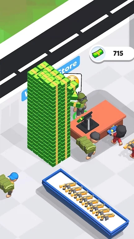 街机武器装备店游戏