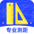尺子精准测距仪图标