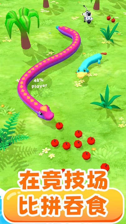 贪吃蛇疯狂之战游戏图2