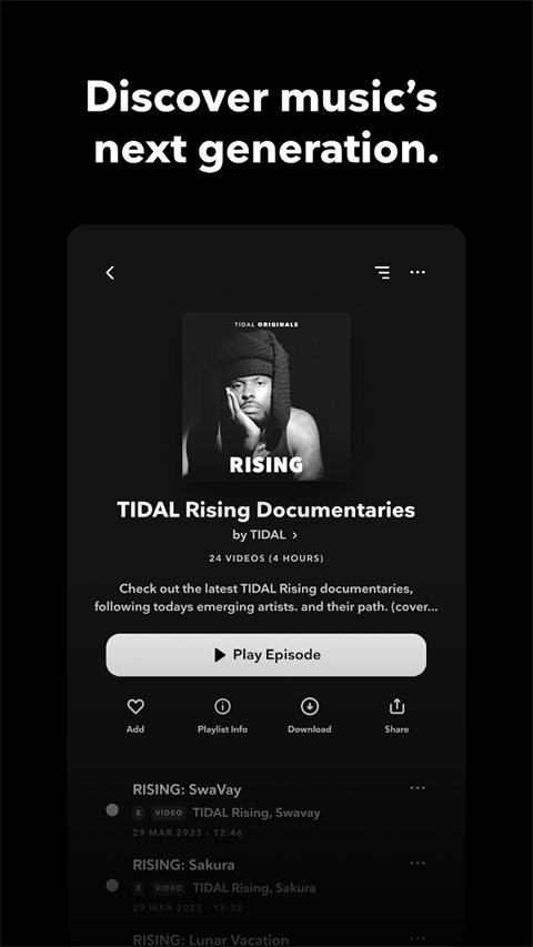 TIDAL截图2