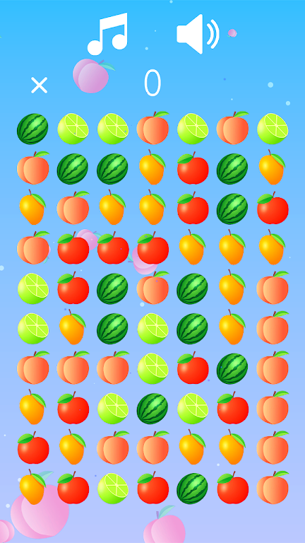 流行水果泡泡游戏