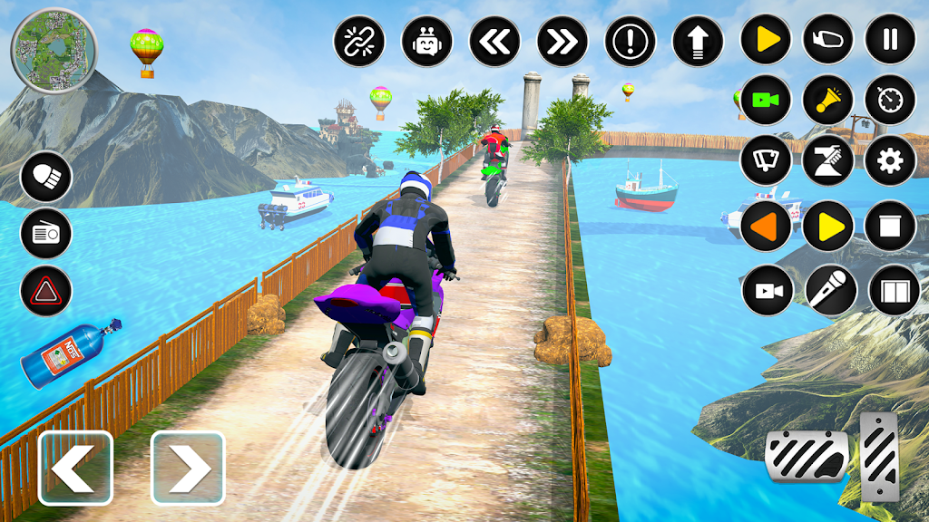 极限自行车行驶特技表演ExtremebikeGame图3