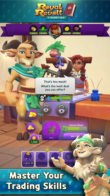 皇家传奇故事游戏(Royal Revolt: A Trader)图2
