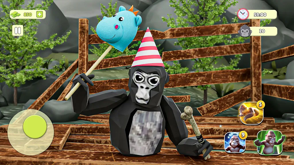 成为猩猩的生活游戏(Gorilla Monster Tag Survival)图3