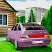 城市驾驶挑战Lada 2112 Village City Driving