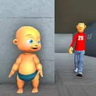 淘气宝贝爸爸恶作剧游戏(naughty baby daddy prank game)