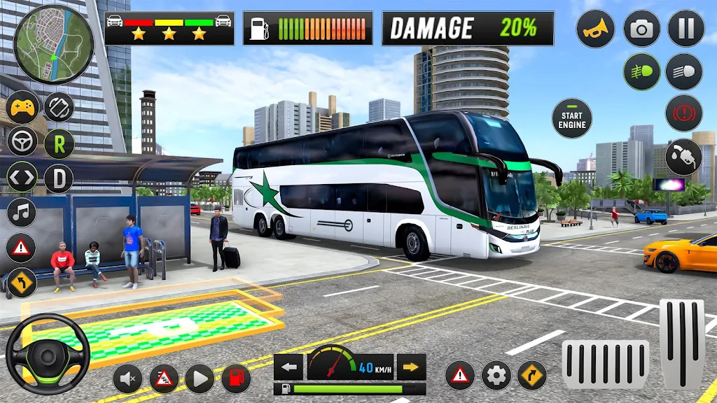 客车驾驶模拟器游戏图1