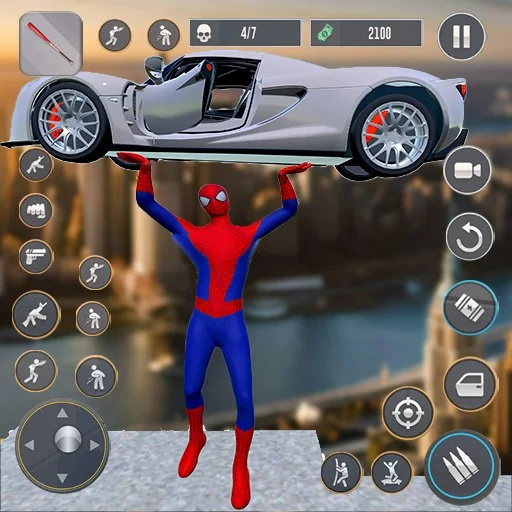 蜘蛛绳英雄游戏(spider rope)