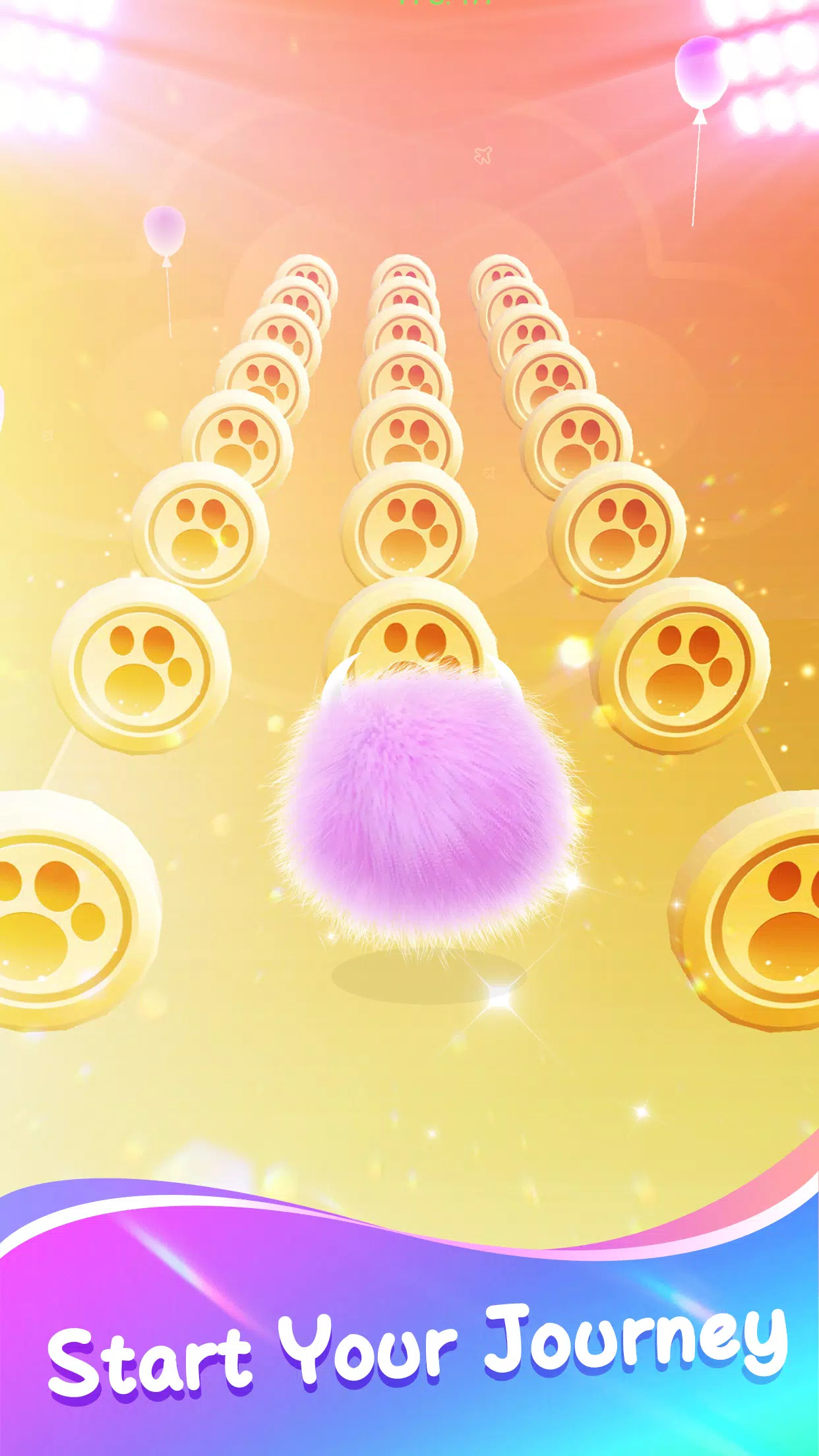 蓬松球音乐跳跃游戏(monster hop)图2