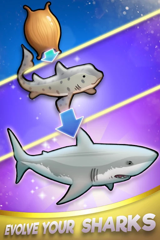 鲨鱼融合冒险游戏(shark fusion adventure)图1