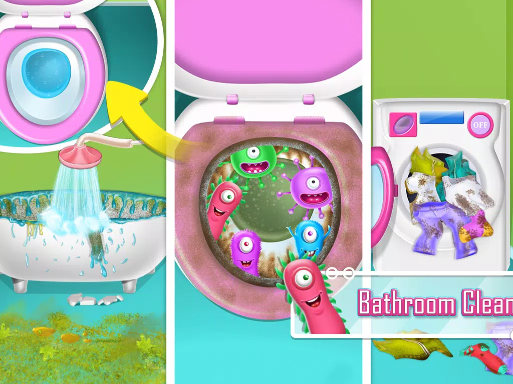 家居清洁设计女孩游戏(home clean design girl games)图2