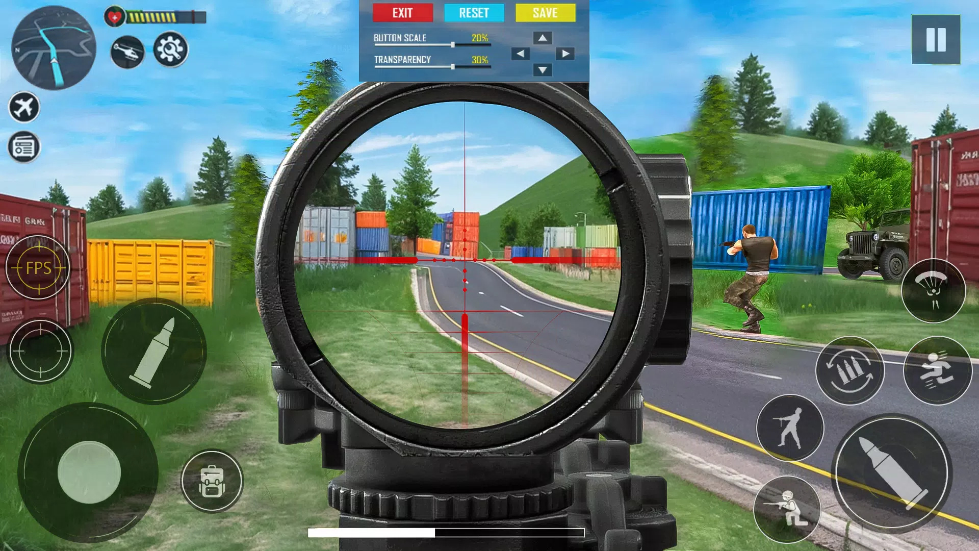 突击队反击FPS GO游戏(Commando Strike Counter FPS GO)图1