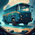 疯狂的大巴车游戏(crazy bus racing)