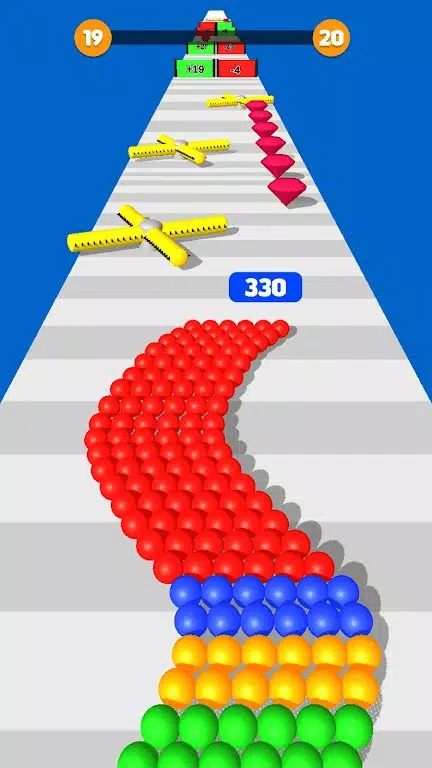 滚球竞速大师3d游戏(rolling ball run race master 3d)图2