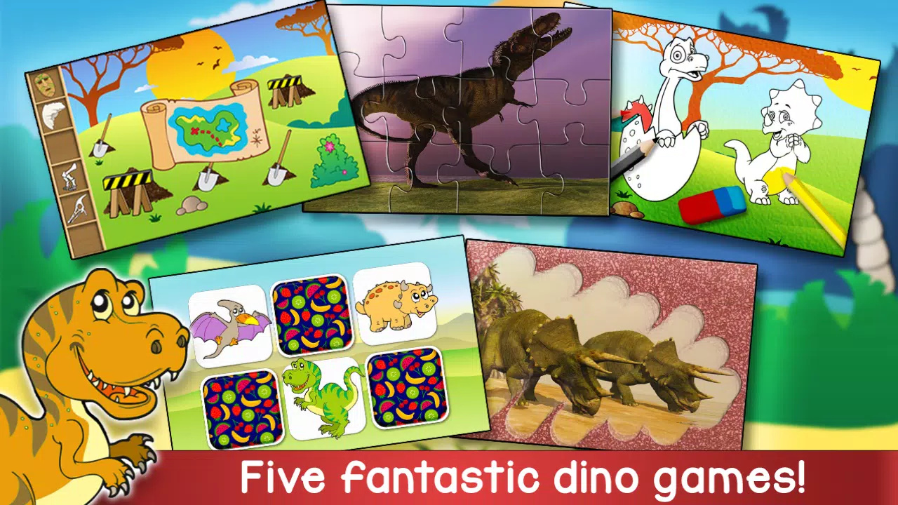 儿童恐龙冒险游戏(Dino Adventure!)图1