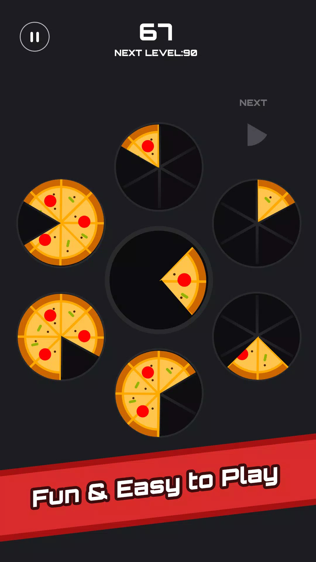 水果披萨切片拼图游戏(Slice)图1
