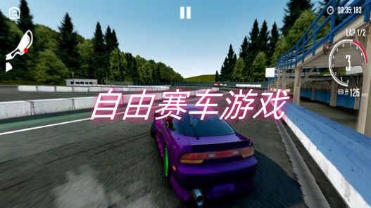 自由赛车游戏