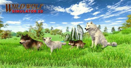 野狼模拟器3D(Wild Wolf Simulator 3D)图3