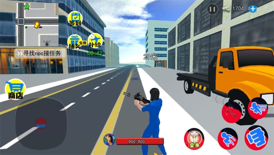 蓝波大战异形截图4