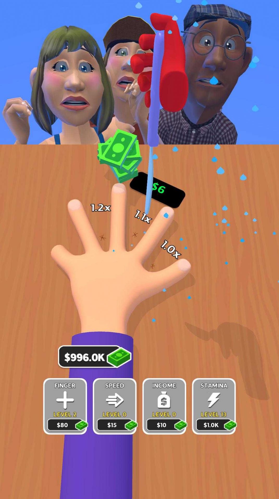 刀形手指(Knife Fingies)