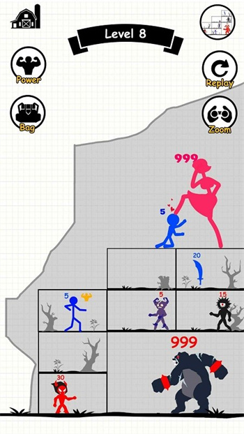 火柴人无尽战斗免费版