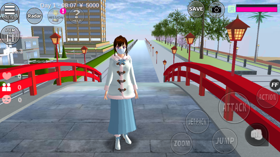 樱花校园模拟器1.039.90高马尾图1