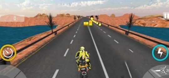 Motorbike Kick Race