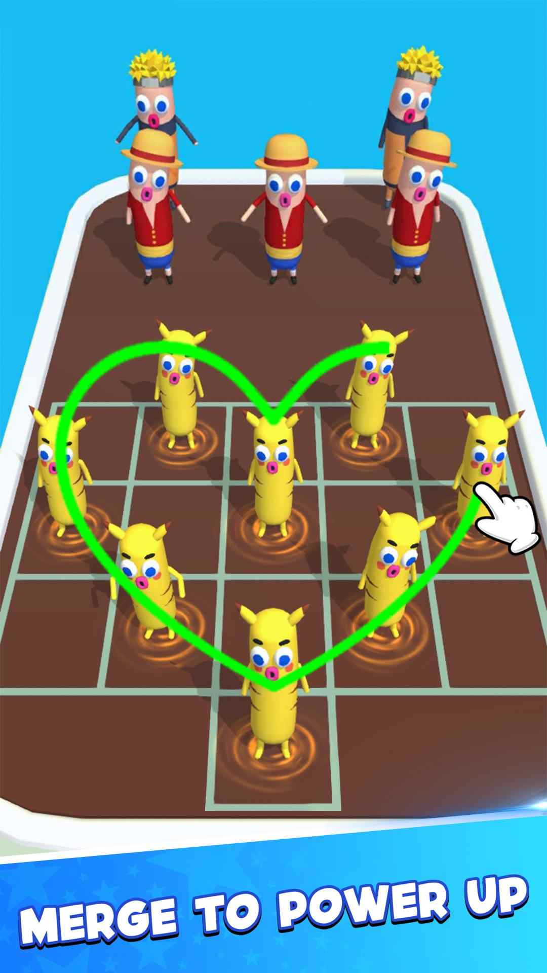香肠怪物世界(Merge Master: Monster Run 3D)图3
